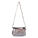 Marta Plains Leather & Hairon Bag