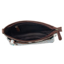 Marta Plains Leather & Hairon Bag