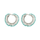 Loop Weaver Wire Hoop Earrings