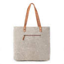 Boulangerie Floral Trim Tote Bag