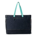 Galaxy Fire Weekender Hand-Tooled Bag