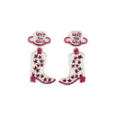 Letâ€™s Go Girls Earrings In Red