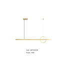 DecorBites™ Geometric Copper Chandelier: Minimalist Bar & Restaurant Atmosphere