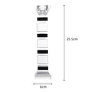 DecorBites™ Geometric Glass Candle Holder Block Design Home Decor Accessory