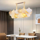 DecorBites™ Ginkgo Art Deco Dimmable Chandelier for Dinning Room