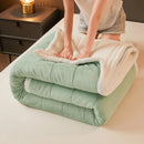DecorBites™ Cozy 3-Layer Coral Fleece Winter Blanket - Soft & Warm Bed Quilt