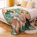 DecorBites™ Gothic Thread Double-sided Tapestry Blanket - Versatile Homestay and Outdoor Decoration