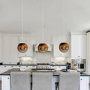 DecorBites™ Clear Glass Pendant Light Dimmable LED Luxury Hanging Lamp