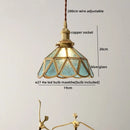 DecorBites™ Green Glass LED Pendant Lights Modern Hanging Lamp Home Decor