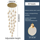 DecorBites™ Crystal LED Chandelier for Modern Living Room Decor