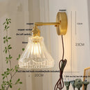 DecorBites™ Brass E27 LED Wall Sconce Pull Chain Switch Stair Light Fixtures