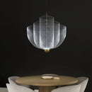 DecorBites™ Geometric Iron Chandelier | Nordic Loft Pendant Light Fixture