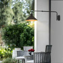 DecorBites™ Industrial Telescopic Swing Arm Wall Lamp for Decorative Living Spaces