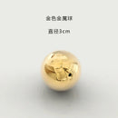 DecorBites™ Gold Ball Wall Hanging Ornaments Spherical Crafts Room Decor Display Pendants