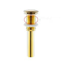 DecorBites™ Gold Bathroom Faucet | Deck Mounted Sink Tap | Hot and Cold Basin Mixer