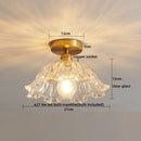 DecorBites™ Glass Copper LED Ceiling Light - Simple Art Decorative Chandelier