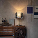 DecorBites™ Glass Gold Table Lamp: Luxury Designer Desk Light for Elegant Living Spaces