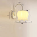 DecorBites™ Iron LED Wall Sconce Pull Chain Switch Stair Light Fixtures for Modern Home