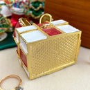 DecorBites™ Enamel Figurine Jewelry Trinket Box Wedding Gift Holder