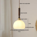 DecorBites™ Copper Walnut LED Pendant Lights, Modern Hanging Lamp for Hallway, Bedroom, Dining Room