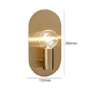 DecorBites™ Gold Bedroom Wall Sconce Indoor Lighting Fixture for Elegant Home Decor
