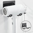 DecorBites™ Hair Care Organizer: Wall-Mounted Storage Shelf for Hair Dryer & Straightener