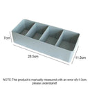 DecorBites™ Divided Storage Box: Versatile Organizer for Tableware, Sundries, and More