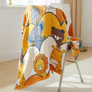 DecorBites™ Cotton Gauze Bath Towel - Large Cartoon Towel 70x140cm