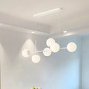 DecorBites™ French White Pendant Chandelier Light Set with E27 Bulb for Elegant Décor