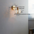 DecorBites™ LED Wall Sconce Modern Nordic Design with Pull Chain Switch