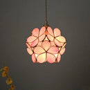 DecorBites™ Glass Flower LED Pendant Light Fixture for Modern Luxury Home Decor
