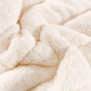 DecorBites™ Cozy 3-Layer Coral Fleece Blanket for Winter Bedding