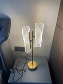 DecorBites™ LED Floor Lamp Minimalist Living Room Bedroom Standing Light Decor Virtual Fixture Acrylic Floor Lights