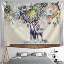 DecorBites™ Elk Tapestry Wall Hanging Mystical Starry Sky Home Decor
