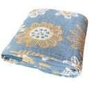 DecorBites™ Cotton Gauze Towel Throw Blanket - Soft and Cozy Bedspread for All Seasons