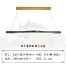 DecorBites™ Chinese Style Wood Art Chandelier for Modern Zen Atmosphere