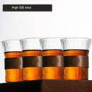 DecorBites™ Japanese Walnut Tea Cup Set - High-Grade Glass Coffee & Flower Tea Cups