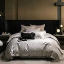 DecorBites™ Embroidered Egyptian Cotton Bedding Set - Queen/King, Luxury Bed Sheet & Pillowcases