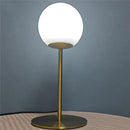 DecorBites™ Glass Ball LED Table Lamp Simple Nordic Design Elegant Bedroom Decor