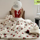 DecorBites™ Cozy Sheep Rollie Loop Fleece Blanket for Winter - Premium Warmth and Comfort
