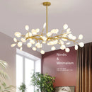 DecorBites™ LED Firefly Chandelier: Modern Nordic Ceiling Lights for Luxury Home Decor