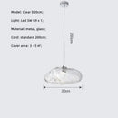 DecorBites™ Glass LED Chandelier Lighting for Modern Stairs, Dining Room, and Home Bar