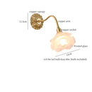 DecorBites™ Copper Arm LED Wall Lamp for Stair, Bedroom, Living Room, Bathroom Mirror Light