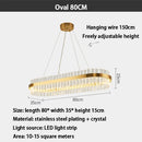 DecorBites™ Gold Crystal Chandelier: Modern LED Luxury Lighting for Dining Living Bedroom
