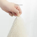 DecorBites™ Cozy Faux Lamb Wool Bedside Rug for Bedroom Decor Anti-Slip Soft Living Room Carpet