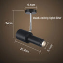 DecorBites™ Adjustable Focus LED Track Lights for Commercial Spaces