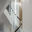 DecorBites™ Crystal LED Pendant Light Luxury Stairs Lustre Modern Lighting Fixture