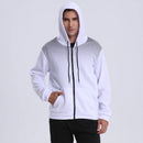 Men's Zip Up Hoodie – Polka Dot Pocket Sport Casual Sweatshirt