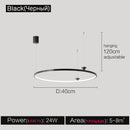 DecorBites™ Italian Style Annular Pendant Lamp for Living Room, Dining Room, Bedroom