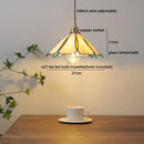 DecorBites™ Glass Copper Pendant Light Modern LED Hanging Light for Home Decor